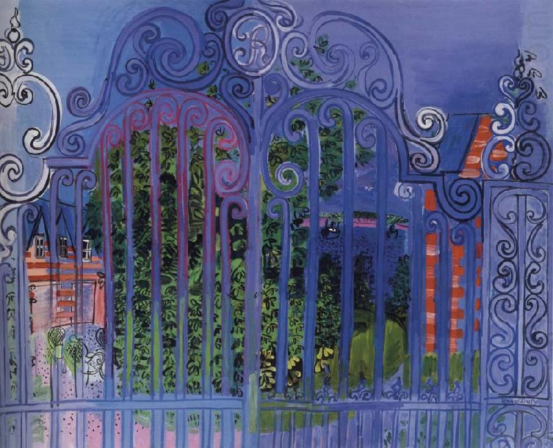 Dufy Raoul La Grille china oil painting image